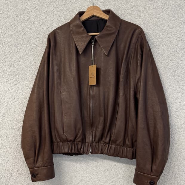 쿠어 엔틱 램스킨 블루종