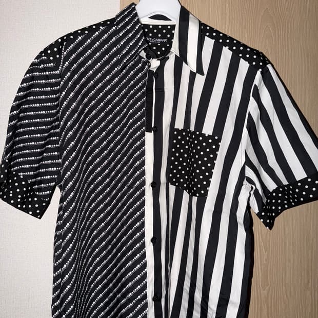 Dolce & Gabbana Black & White Patchwork