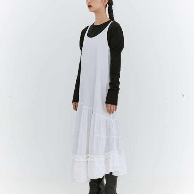 버뮬라 프릴 맥시 드레스