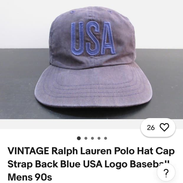 빈티지 폴로 스포츠 볼캡(mjbypp착용)