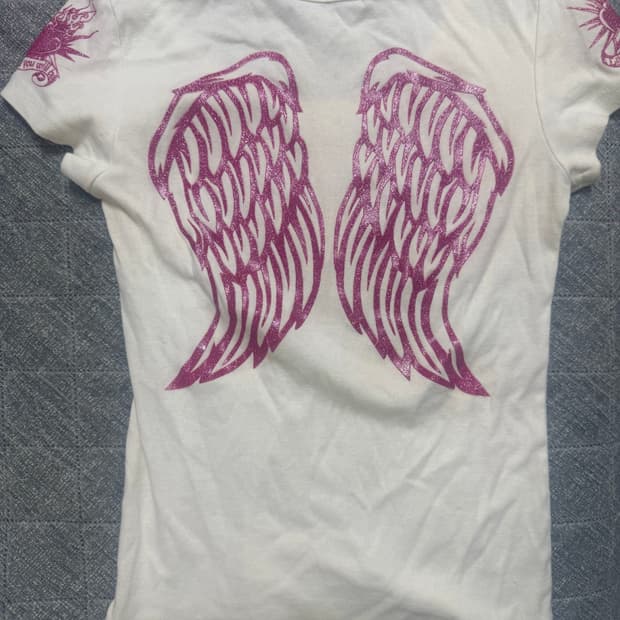 y2k 빈티지 펑크 반팔티 