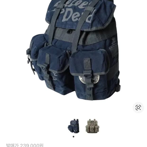 디스이즈네버댓 그레이트풀데드 가방