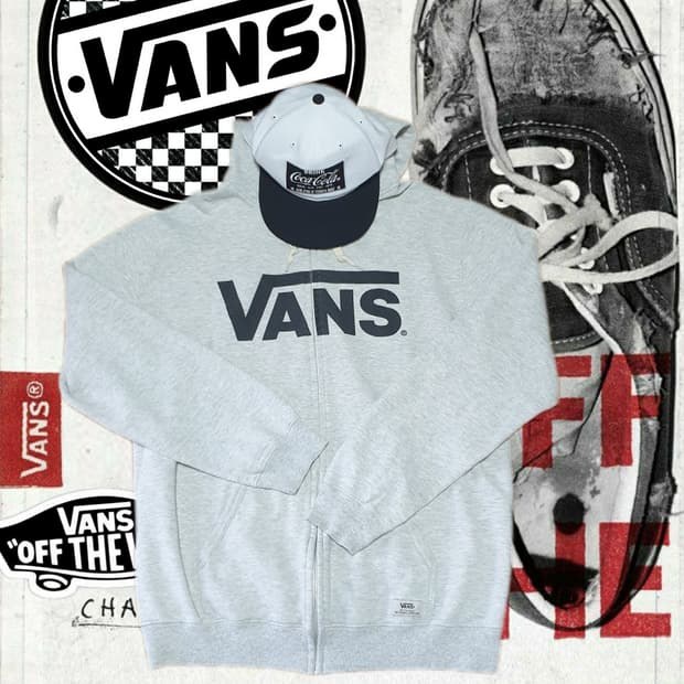 싸게던져요ㅡ볼캡 모자 반스 Vans 후드 집업 그레이 후드티 쟈켓 점퍼 
