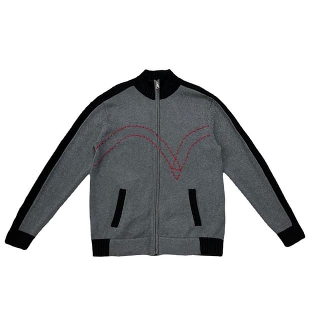 LEVI'S 사이드라인 헤비 니트 집업 M