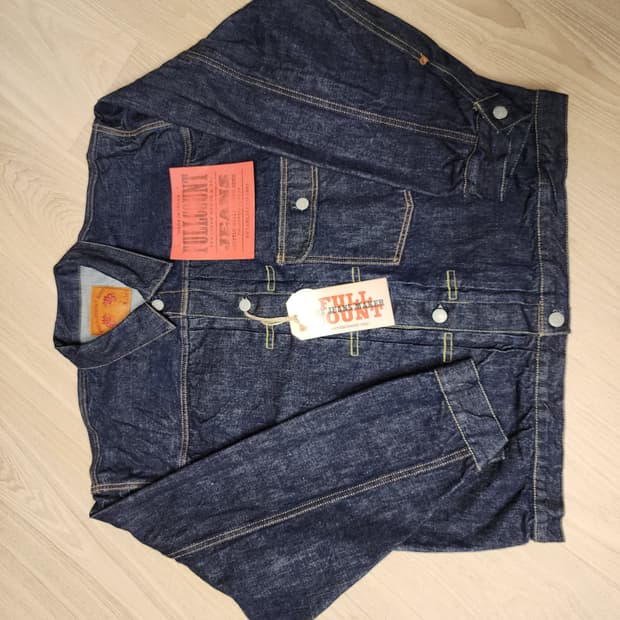 (46/105~110)(새상품)풀카운트 2107w 데님자켓