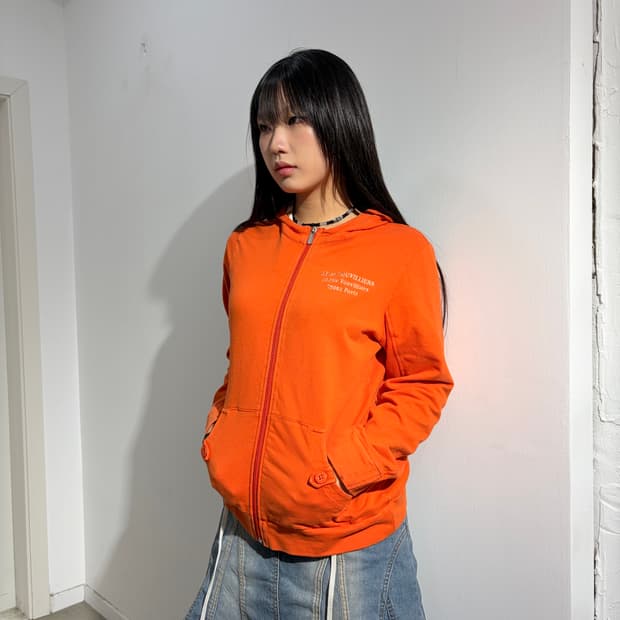 카스텔바작 톰과 제리 오렌지 후드집업