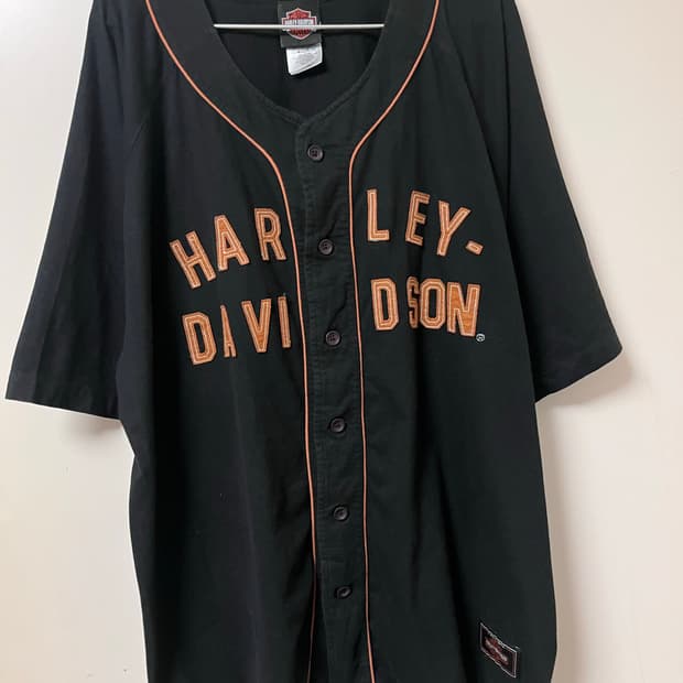 Harley davidson baseball jersey 