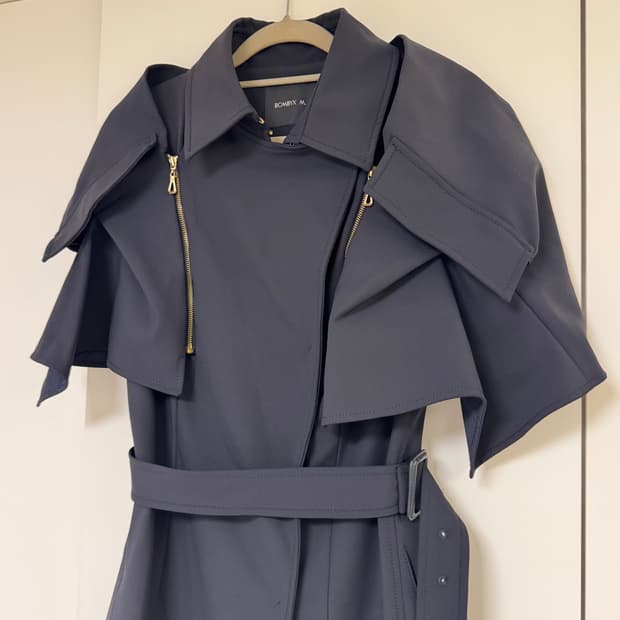 봄빅스엠무어 반팔 코트 원피스 (38)