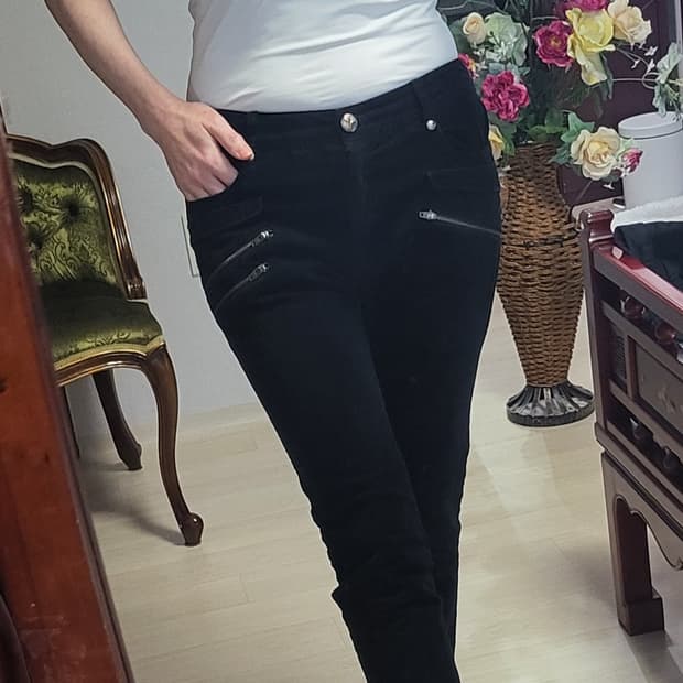 백화점구입 보브 vov 스판 골덴바지