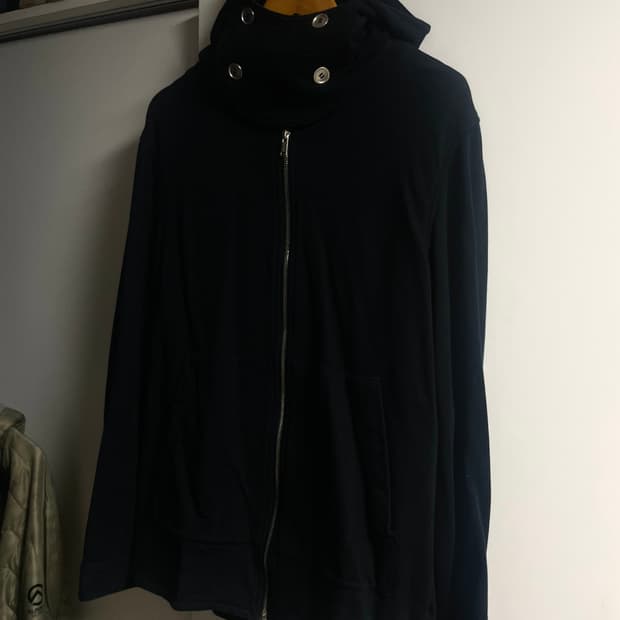 Kris van assche zip-up hoodie