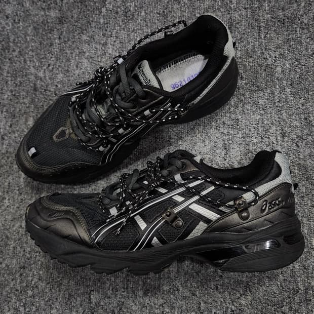 아식스 x 앤더슨벨 젤 1090 블랙 실버 265
