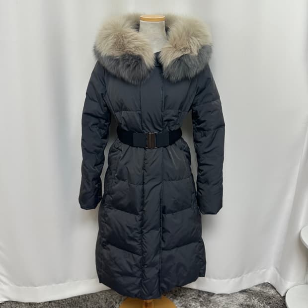 잇미샤 여자 폭스퍼 후드 롱패딩 44-66