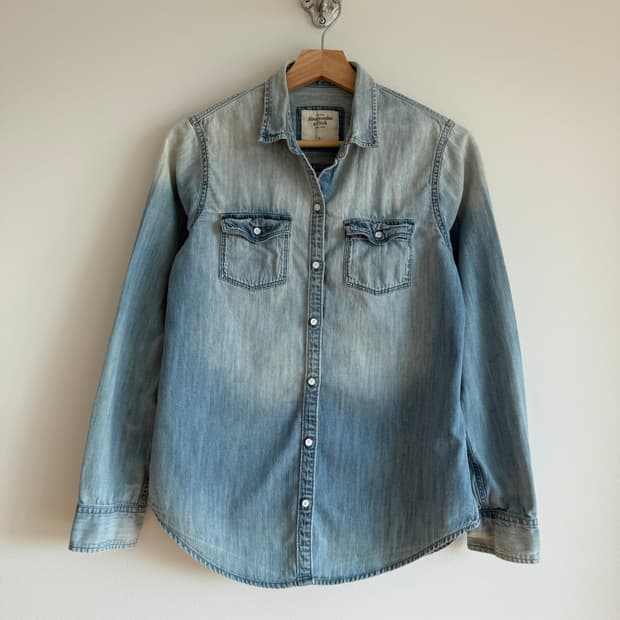 아베크롬비(Abercrombie&Fitch) 데님 셔츠
