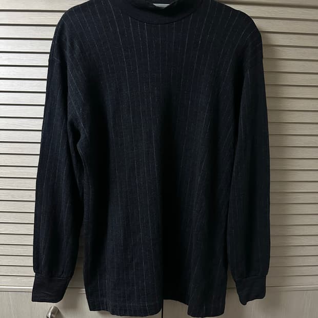 꼼데가르송 다나카 옴므 1992 스트라이프 터틀넥 니트