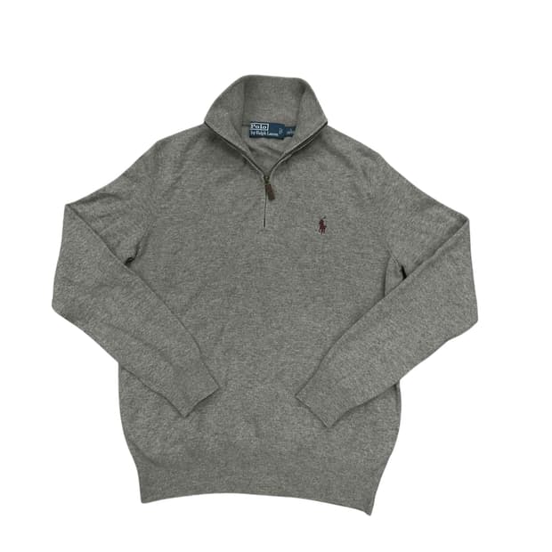 폴로랄프로렌 반집업 니트