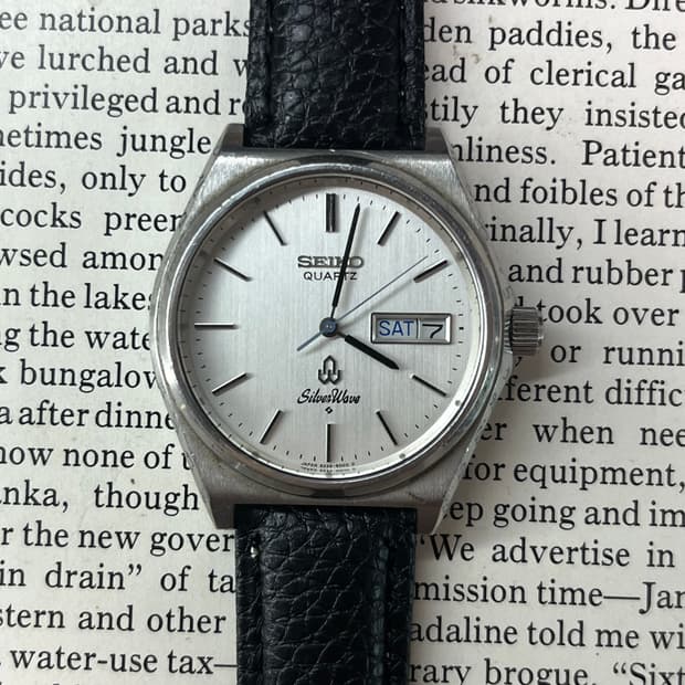 SEIKO SILVERWAVE 쿼츠