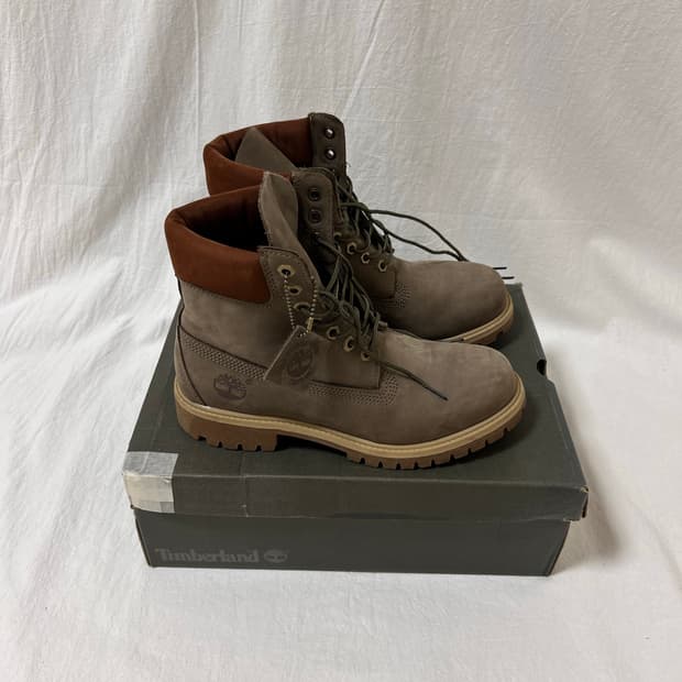 팀버랜드 6인치 스웨이드 부츠 올리브 255-260mm