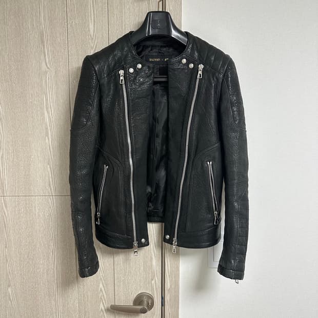 발망 h&m 라이더자켓