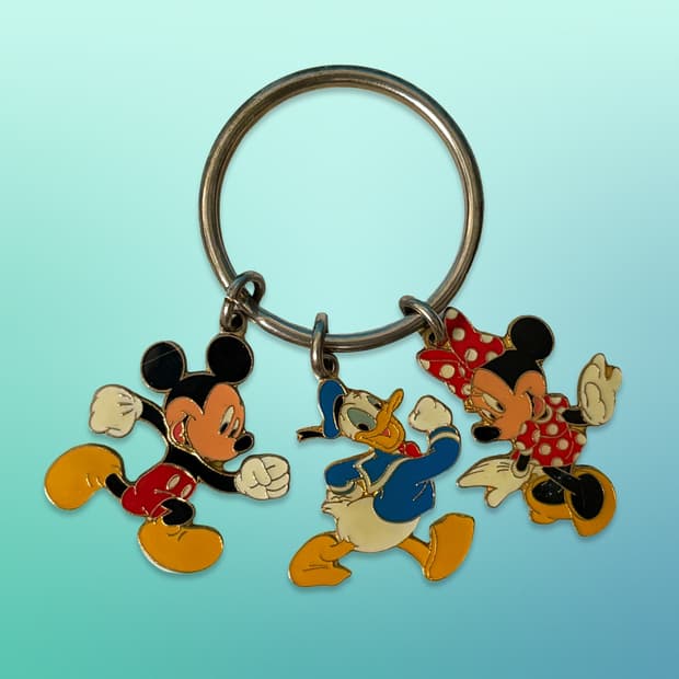 디즈니 프렌즈 키링