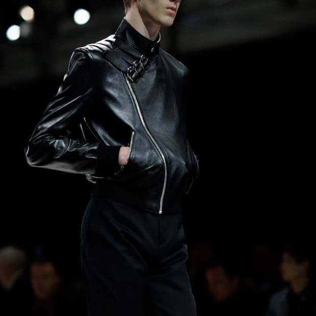 [BTS 뷔님 착용] 셀린느 19fw 램레더 스트랩 레더 자켓