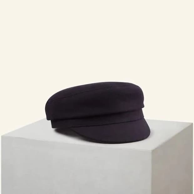 이자벨마랑 에비 울 베이커 햇 블랙