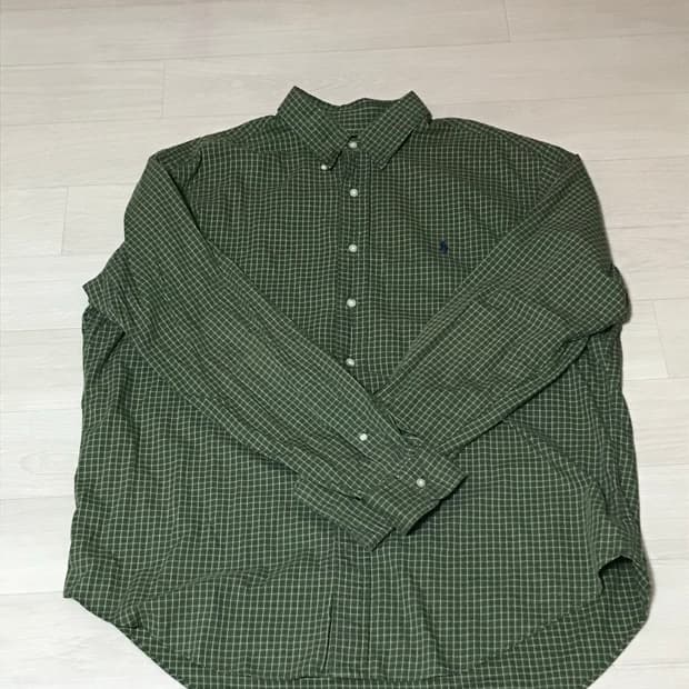 폴로 체크 셔츠