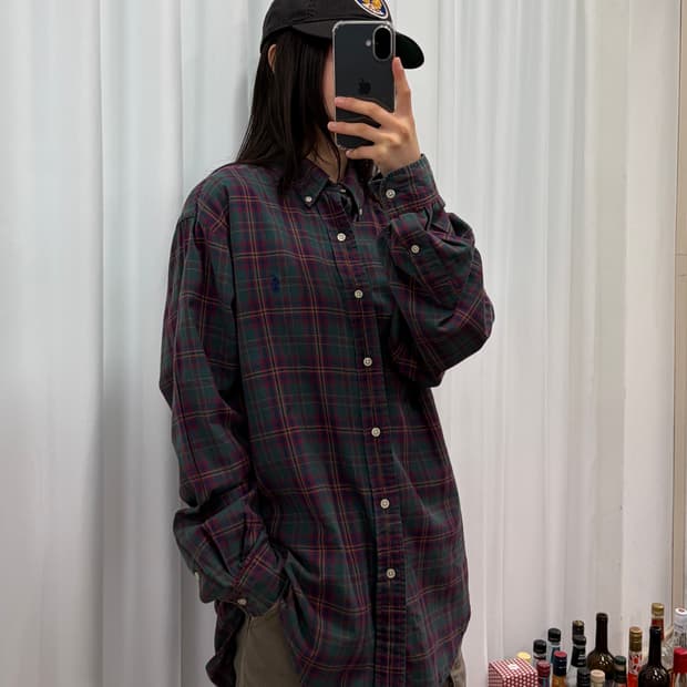 [L]폴로 랄프로렌 클래식핏 체크 셔츠