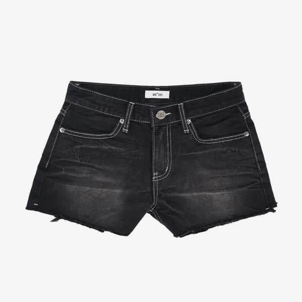 애즈온 ) DALIT SHORT PANTS / BLACK