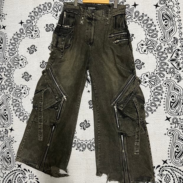 nofaith studios heavy cargo denim 