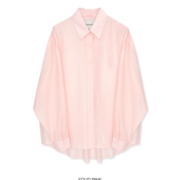 비바셔스 Cencel See-Through Classic Shirt