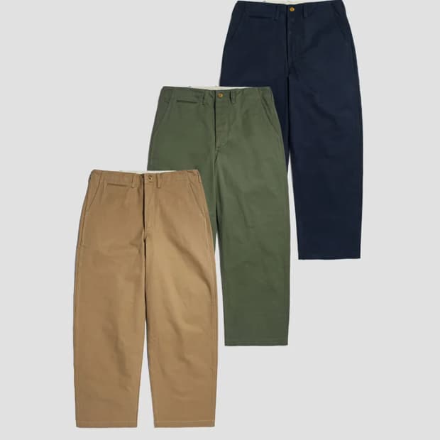 새상품) 브론슨 USMC Officer Trousers Dark Navy