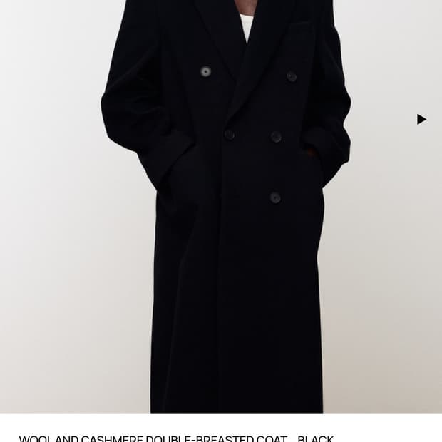 토니웩 울 캐시 더블 코트
