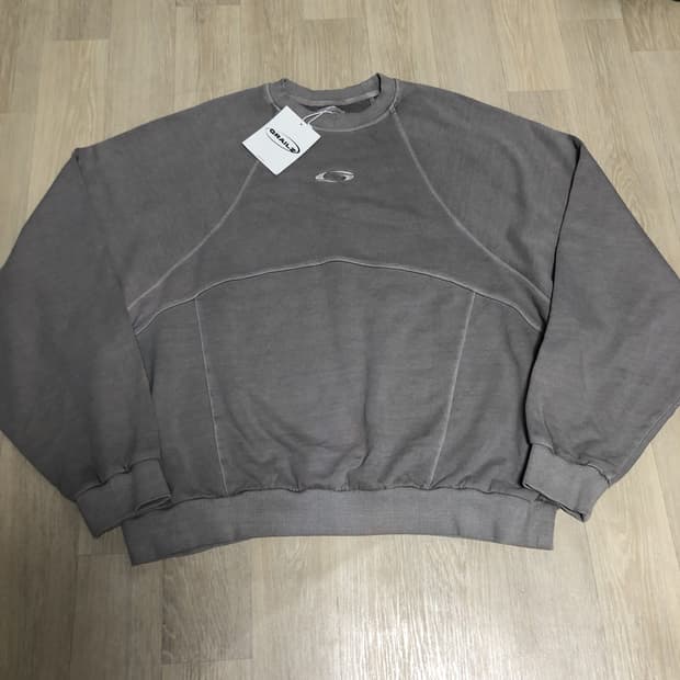 (105) 새상품 그레일즈 GRAILZ 피그먼트 스트림라인 스웨트 셔츠 