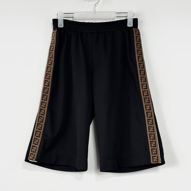 펜디 FF로고 탭 트랙 쇼츠 12Y