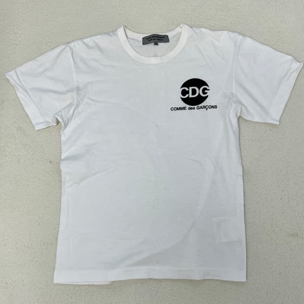 꼼데가르송 CDG 써클로고 반팔티 M