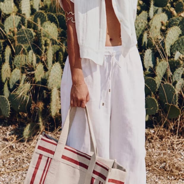 자라 린넨 스트레이트 팬츠 