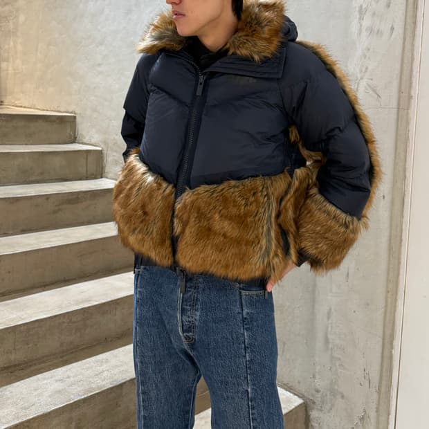 나이키 x 사카이 NRG 퍼 다운 재킷