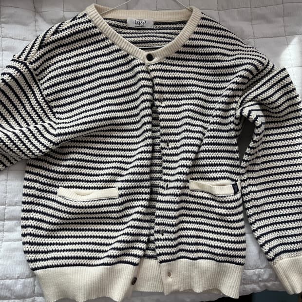 엘무드 가디건 스트라이프