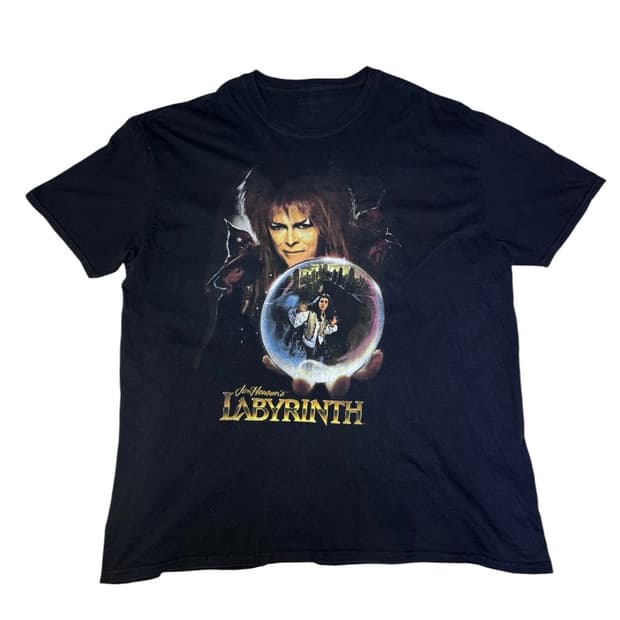 빈티지 영화 라비린스 LABYRINTH 오피셜 무비티 2XL