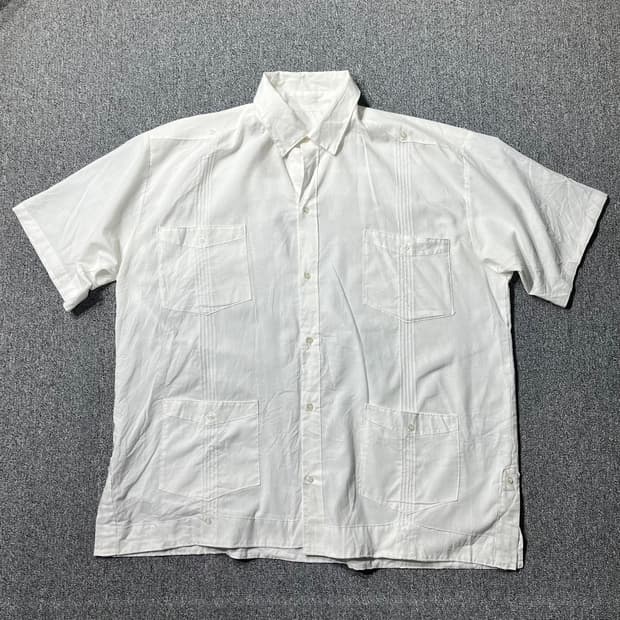 빈티지 쿠바 셔츠(old-7735/110)
