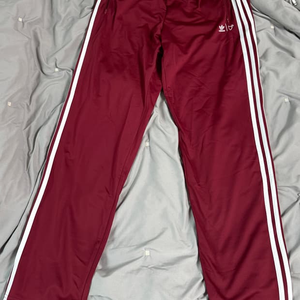 아디다스 휴먼메이드 파이어버드 트랙팬츠(버건디, M)