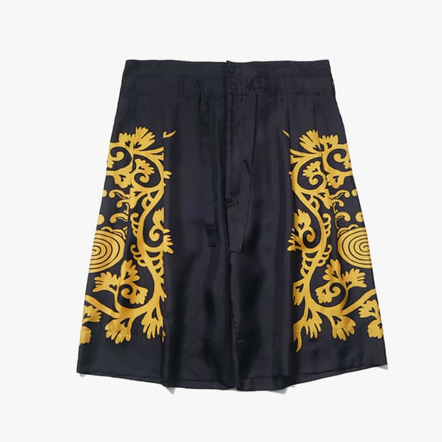 SASQUATCHFABRIX - HIGH WAIST SILK SHORTS