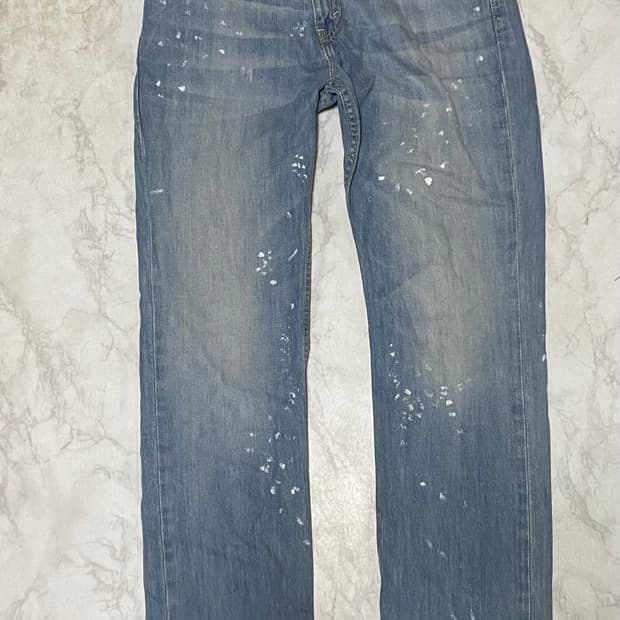 리바이스 511 연청 청바지 허리 32 인치