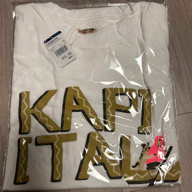 캐피탈 카누 로고 그래픽티 반팔 XL