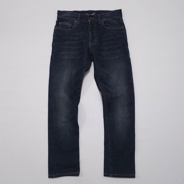 생로랑 에디슬리먼 딥블루 데님