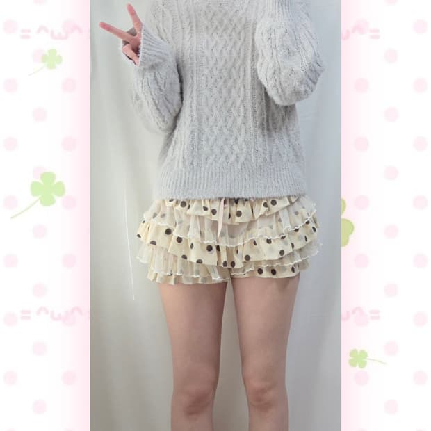 콜자 연회색 니트