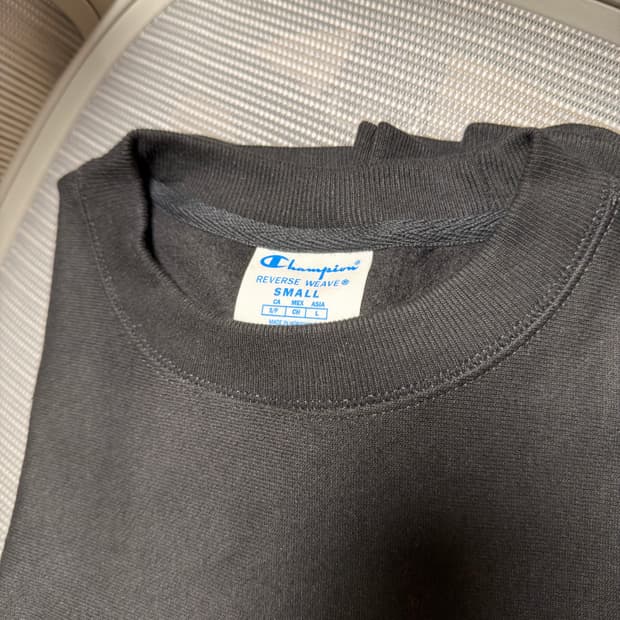 챔피온 s149 리버스위브 스웨트셔츠 S (블루택 맨투맨) 