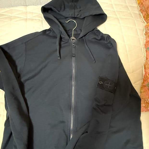 스톤아일랜드 고스트피스 후드집업 L