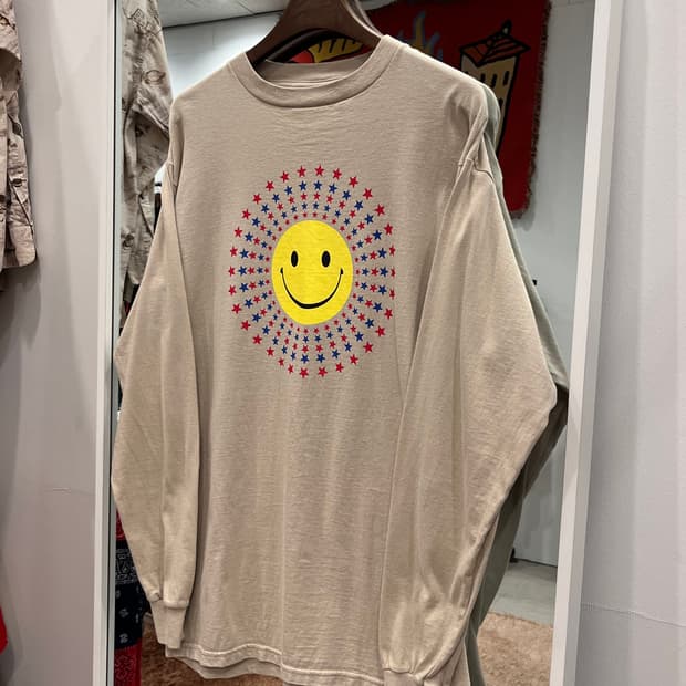 90s Tultex 툴텍스 스마일 롱슬리브 (USA fabric)