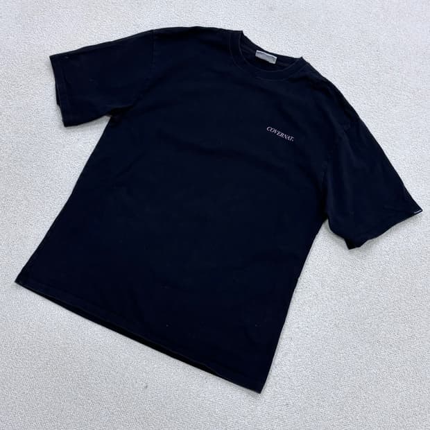 L 커버낫 스몰로고 반팔 티셔츠 0409E